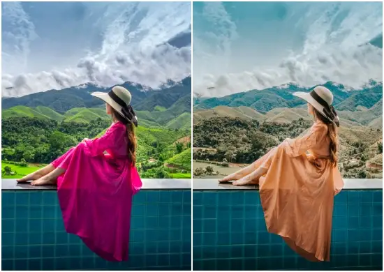 Tropical Lightroom Mobile Desktop Presets