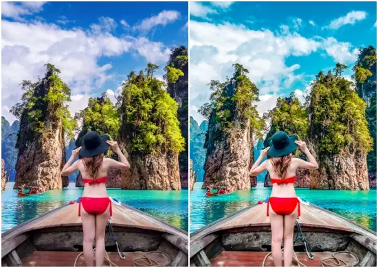 Travel Colorful Island Preset