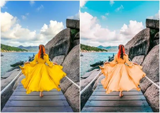 Lightroom Queen Tropical Mobile Presets