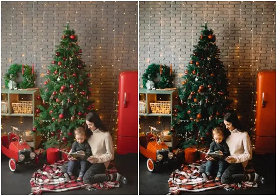 New Year Holiday Winter Christmas Vintage