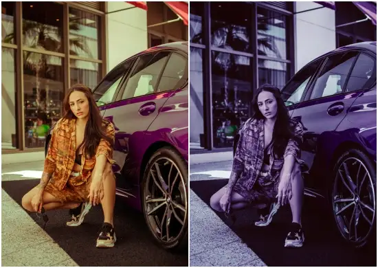 Violet Lightroom Instagram Blogger Filters