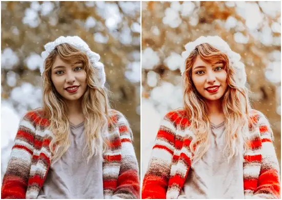 Colors Snow Preset