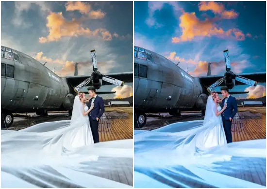 Amazing Blue Wedding Colors Preset