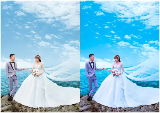 Wedding Color Trends Classic Blue Preset