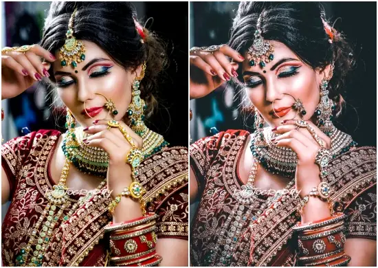 Dark Mode Wedding Preset