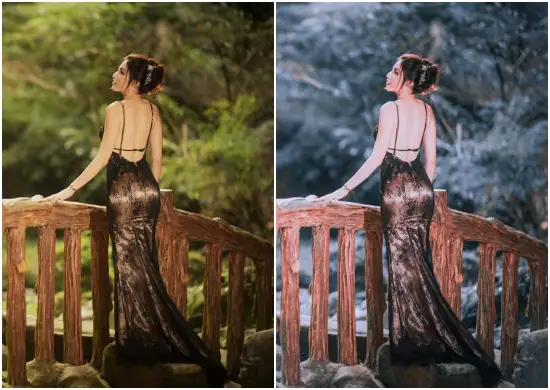 Winter wedding album editing presets