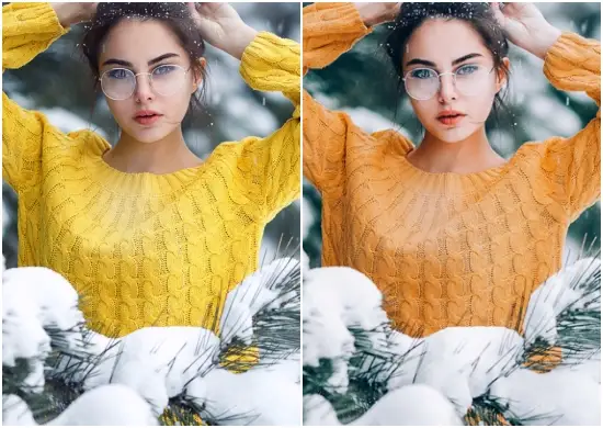 Winter Blue Preset Free