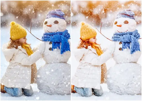 Mobile Lightroom Preset Snow White