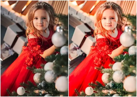 Mobile Lightroom Christmas Preset Mistletoe