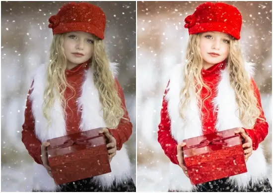 Mistletoe Christmas Presets For Winter Snow